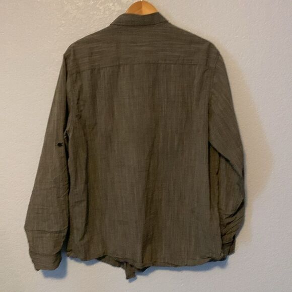 Eighty Eight Platinum Men’s Long-Sleeve Button Down Shirt Size XXL Gray - Picture 3 of 6